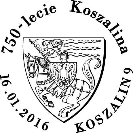 datownik na 750-lecie Koszalina
