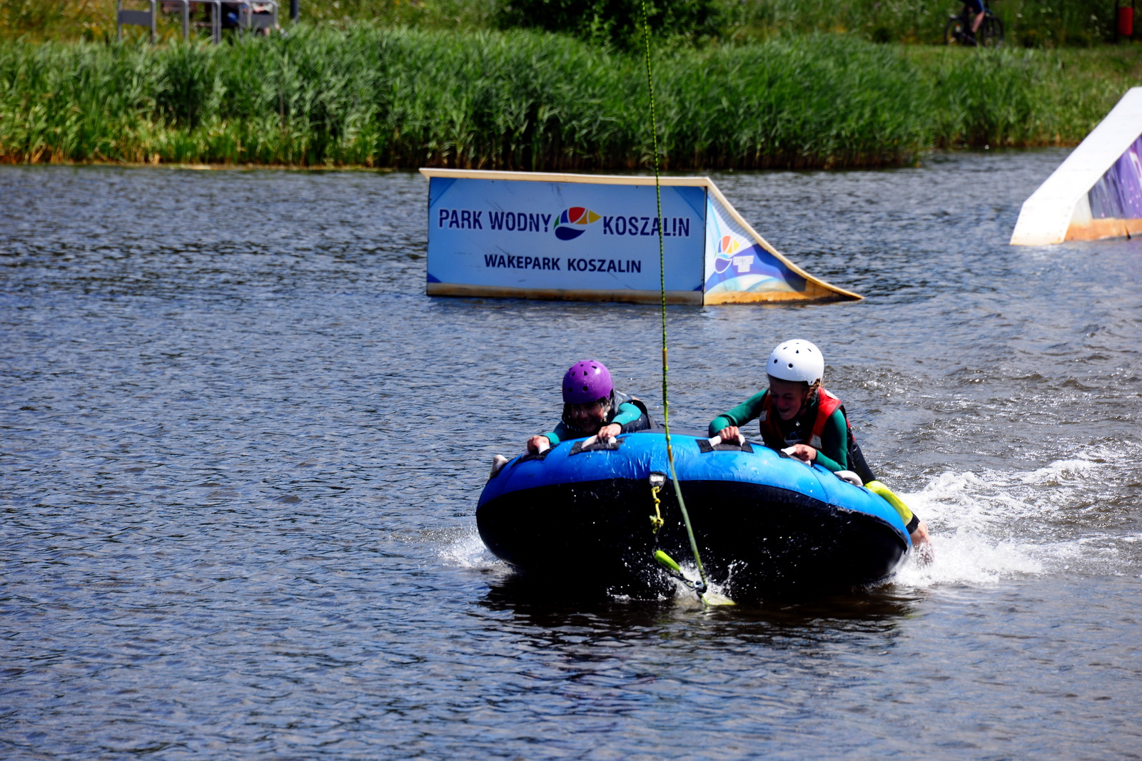 Wodna Dolina Koszalin - widok Wakepark Koszalin