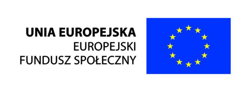 logo Europejskiego Funduszu Społecznego