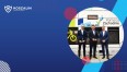 Na zdjęciu znajduje się Prezydent Koszalina Tomasz Sobieraj oraz Adam Czycz Burmistrz Mielna