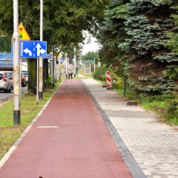 Wyremontowana droga rowerowa przy ul. Morskiej