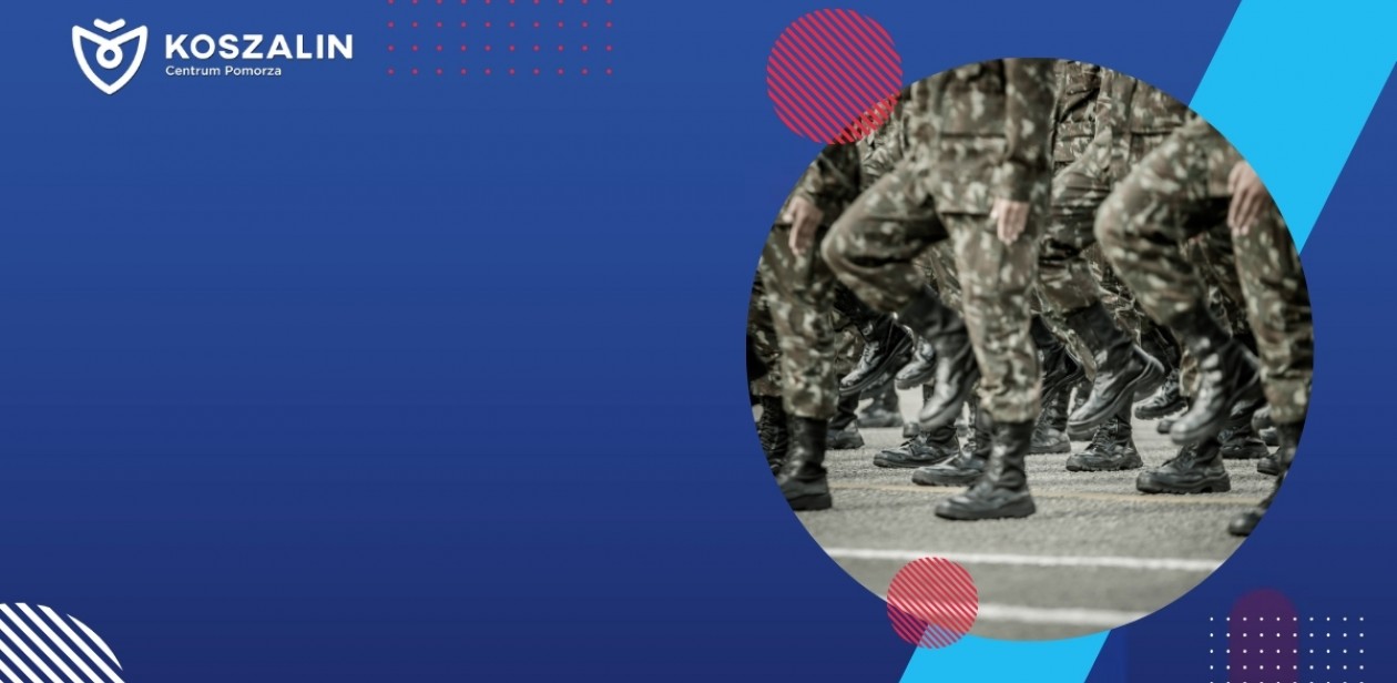 Na grafice znajduje się wojsko