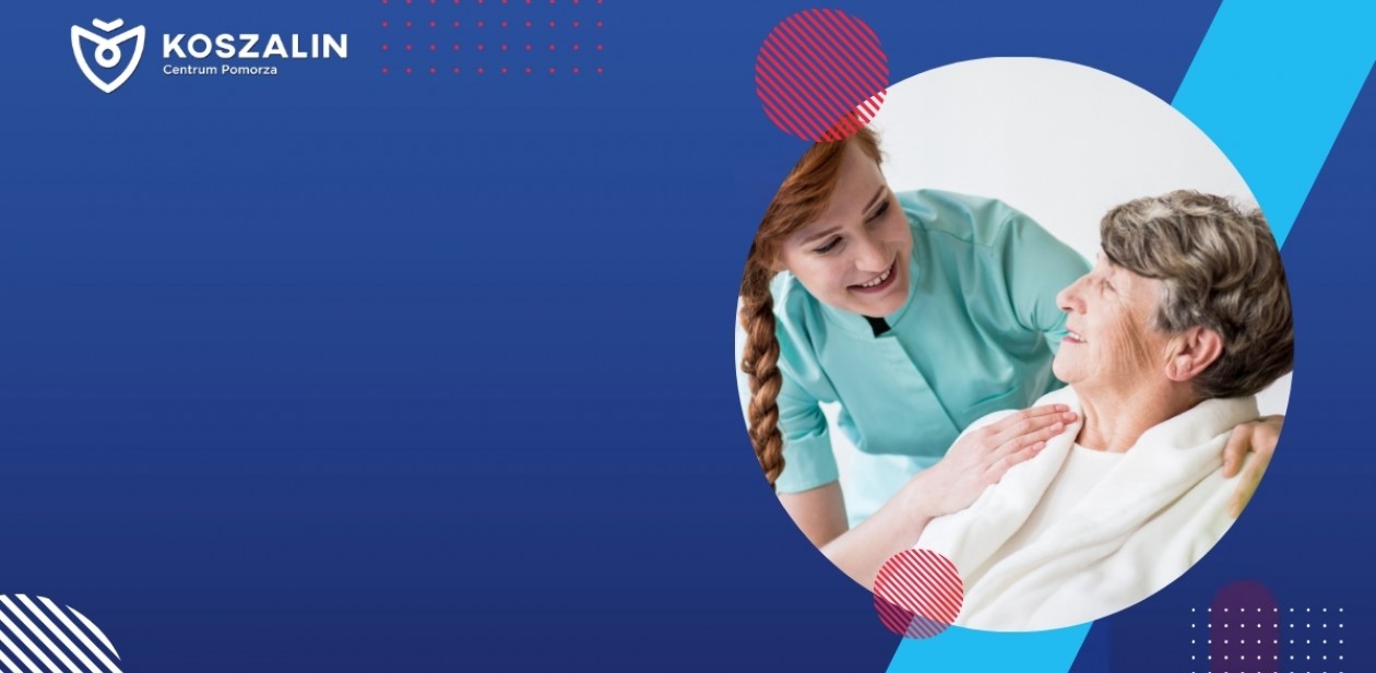 Na zdjęciu znajduje się starsza Pani. 