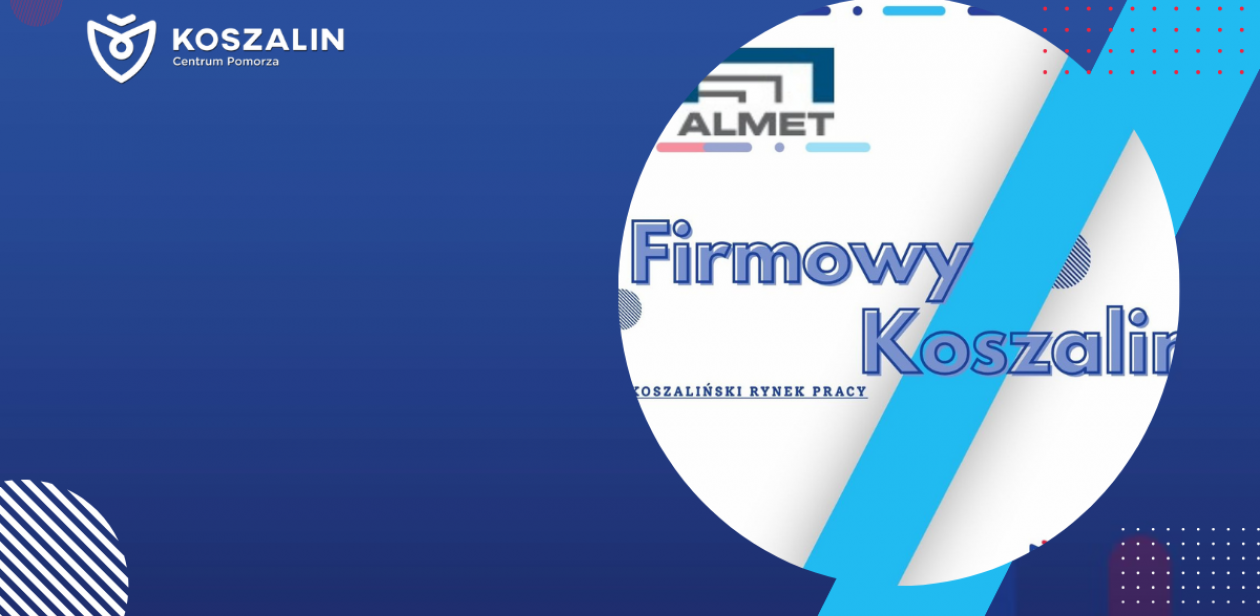 Informacja w sprawie akcji FIRMOWY KOSZALIN logo firmy ALMET 