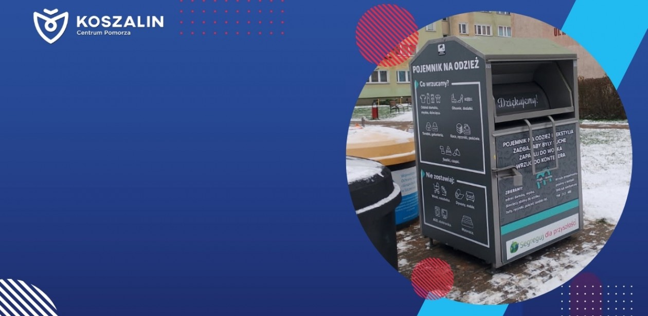 Nowe pojemniki na odzież