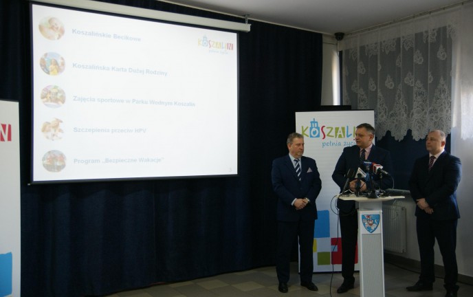 Prezydent Jedliński przedstawia założenia klas pierwszych