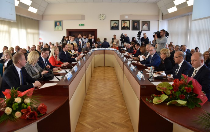 Na zdjęciu Radni podczas sesji Rady Miejskiej w Koszalinie
