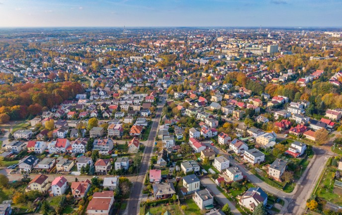 Osiedle domków w Koszalinie