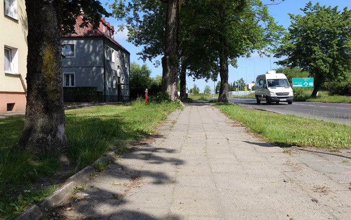 Modernizacja chodnika przy ul. Morskiej już niedługo.