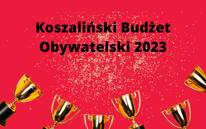 grafika: ogłoszenie Koszalińskiego Budżetu Obywatelskiego
