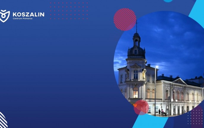 Na grafice znajduje się Muzeum w Koszalinie