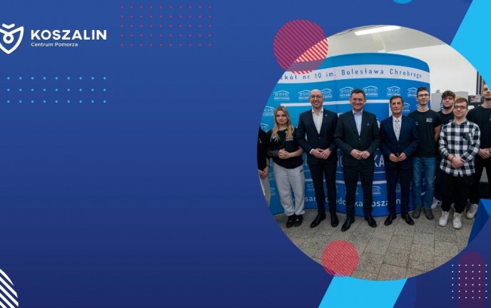 grafika ws. dofinansowania szkół zawodowych w Koszalinie