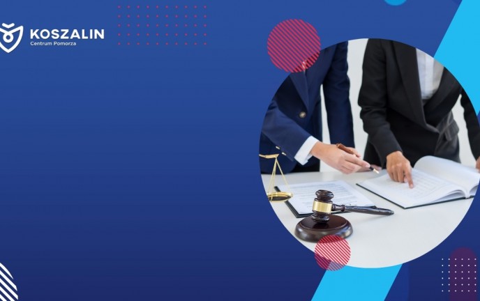 Na grafice znajduje się prawnik