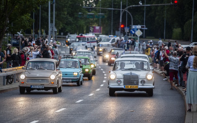 Most imienia Powstańców Warszawskich oficjalnie otwarty! Fot. Radek Koleśnik