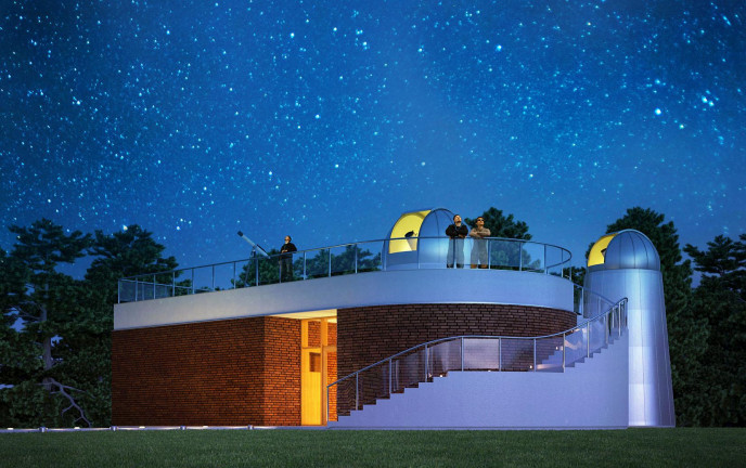 Wizualizacja Szkolnego Obserwatorium  Astronomicznego