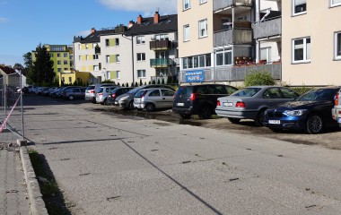 Ulica Zientarskiego przed remontem