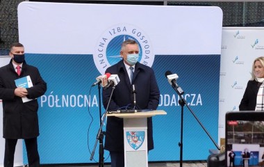 Na zdjęciu Prezydent Koszalina Piotr Jedliński