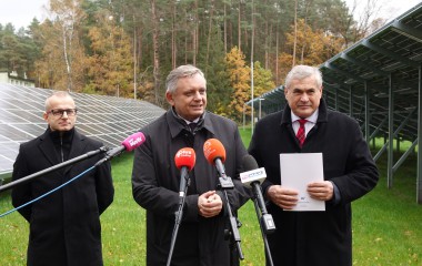 Farma fotowoltaiczna w Mostowie już działa!