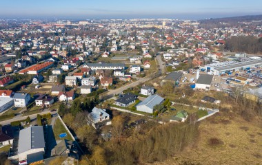 panorama terenu Dzierżęcin - Lubiatowo