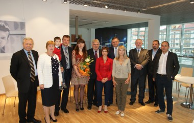 Polacy z Ukrainy z prezydentem Jedlińskim i przedstawicielami firm, które ich wsparły