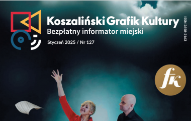Okładka styczniowego wydania Koszalińskiego Grafiku Kultury