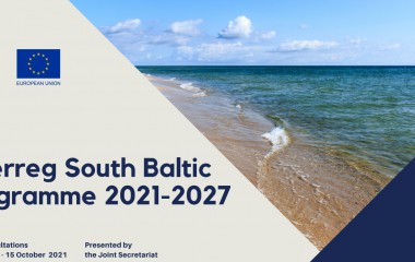 Program Interreg Południowy Bałtyk 2021-2027