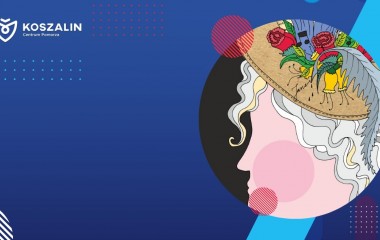 grafika ws. oświeconej nocy w bibliotece