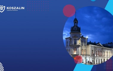 Na grafice znajduje się Muzeum w Koszalinie