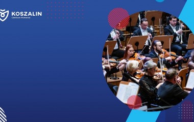 Na grafice znajduje się orkiestra.