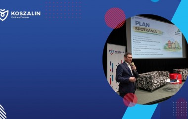 Na grafice znajduje się Prezydent Miasta na spotkaniu dot. rewitalizacji.