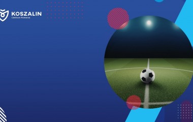 Na grafice znajduje się boisko